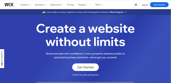 wix website builder